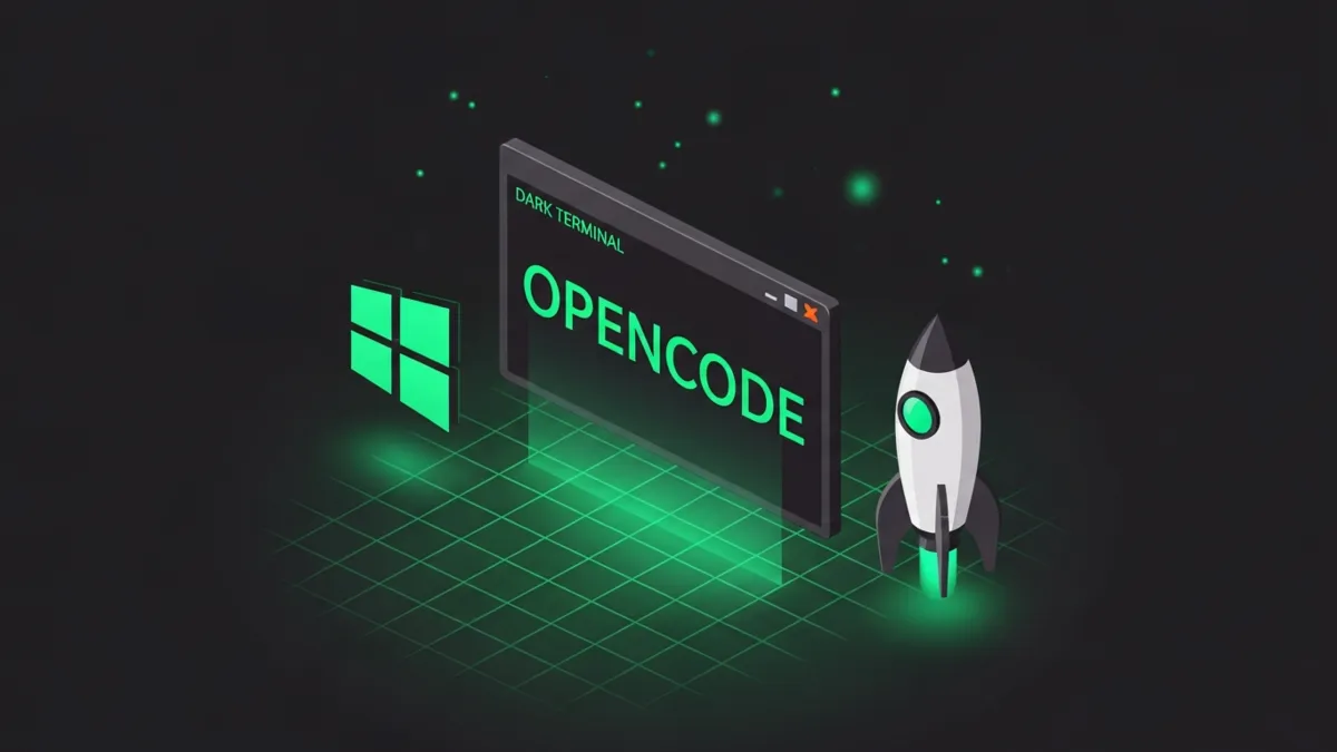 OpenCode unter Windows lokal installieren: Anleitung fürs Terminal 2026