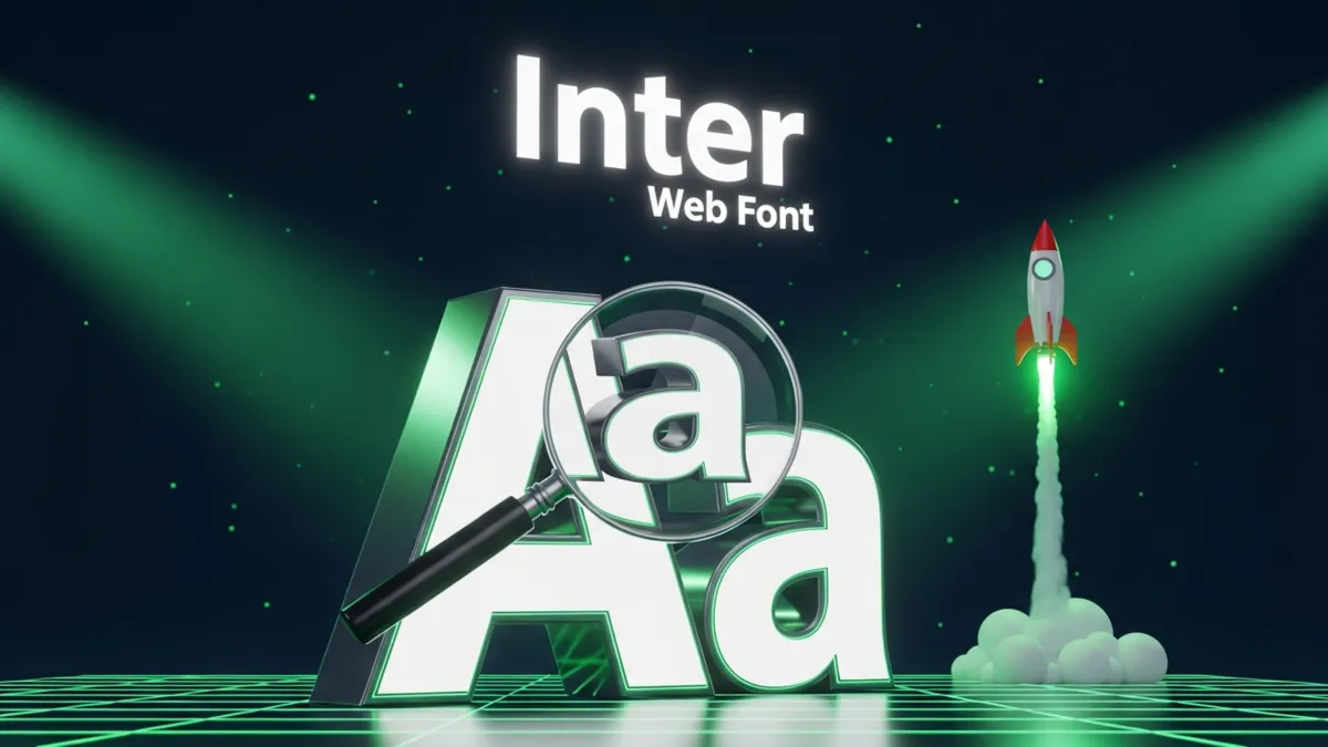 Inter: Die Open Source Schriftart für barrierefreies Webdesign 2026