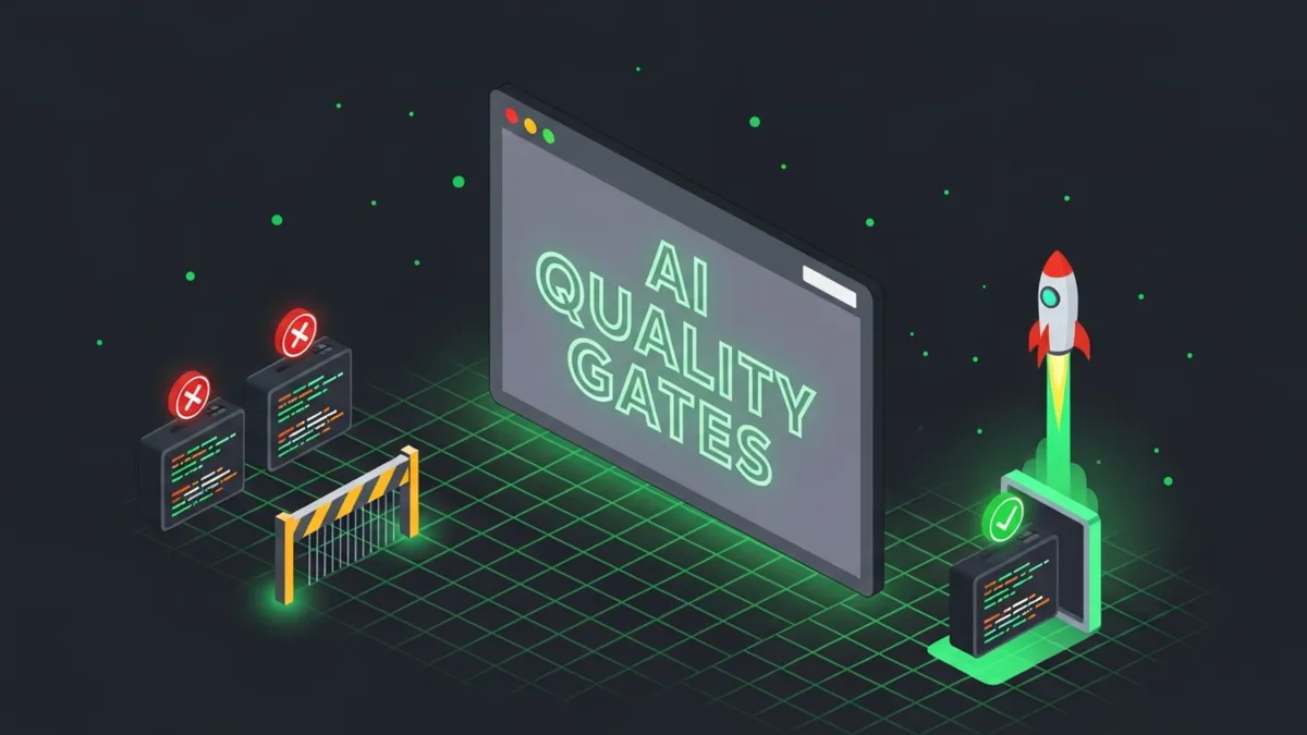 Quality Gates für KI Code 2026: Regeln automatisch durchsetzen