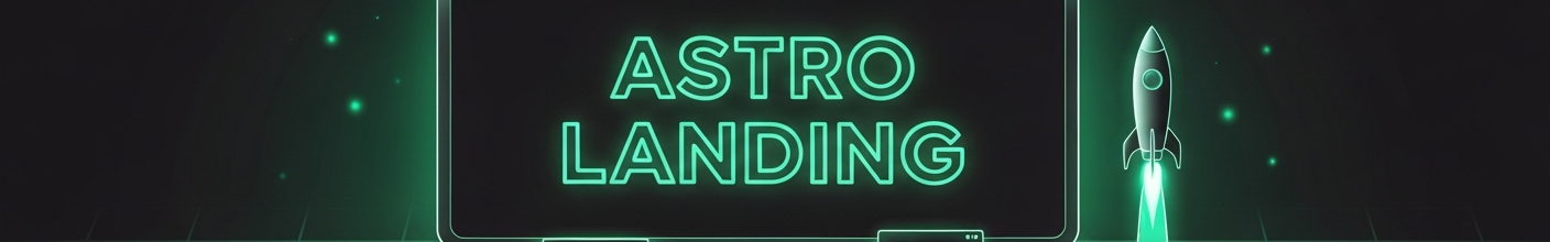 Vibe Coding Schulung Astro Landing Page